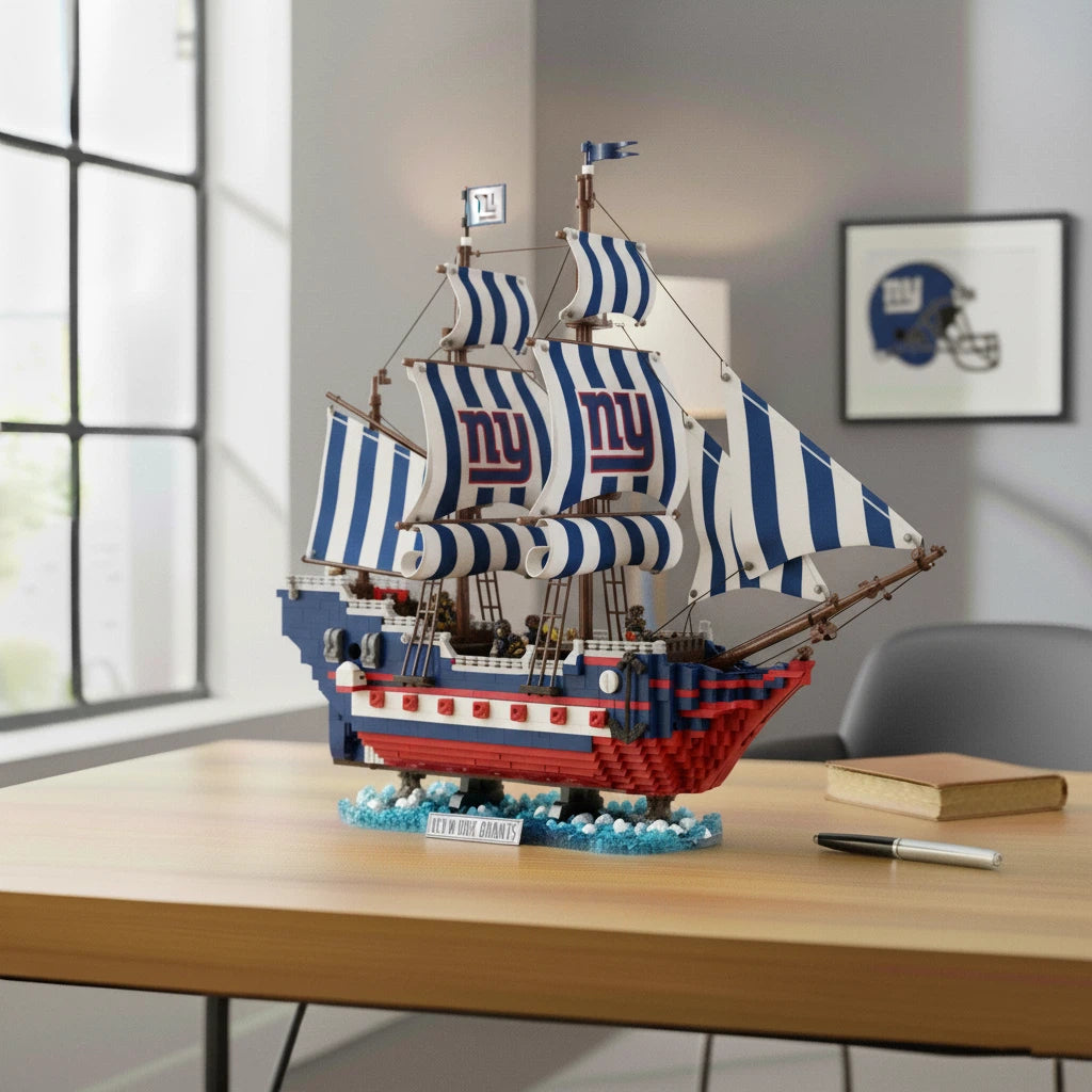 ⚓ Football Building Blocks — Pirate Ship