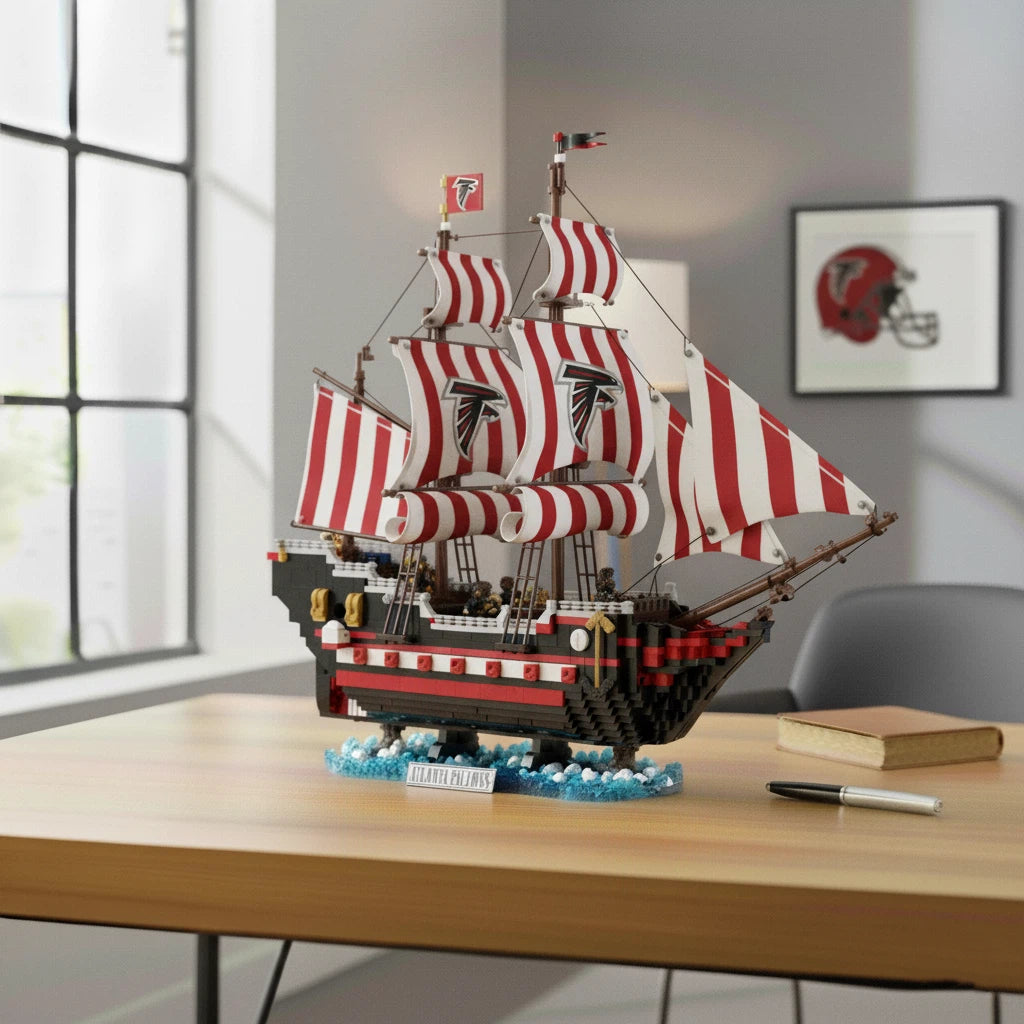 ⚓ Football Building Blocks — Pirate Ship