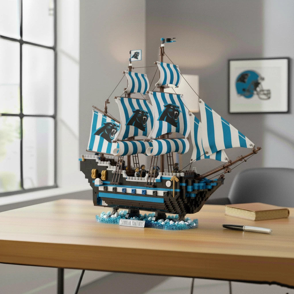 ⚓ Football Building Blocks — Pirate Ship