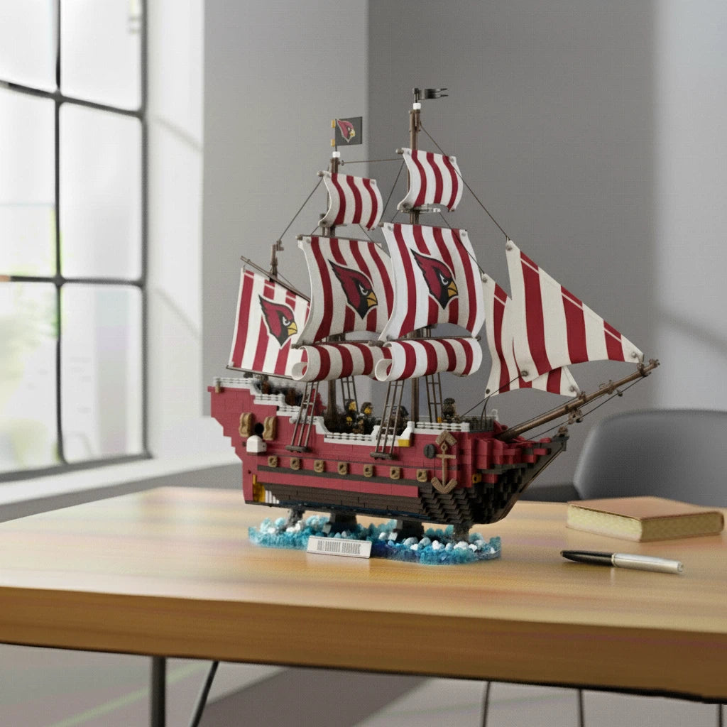 ⚓ Football Building Blocks — Pirate Ship
