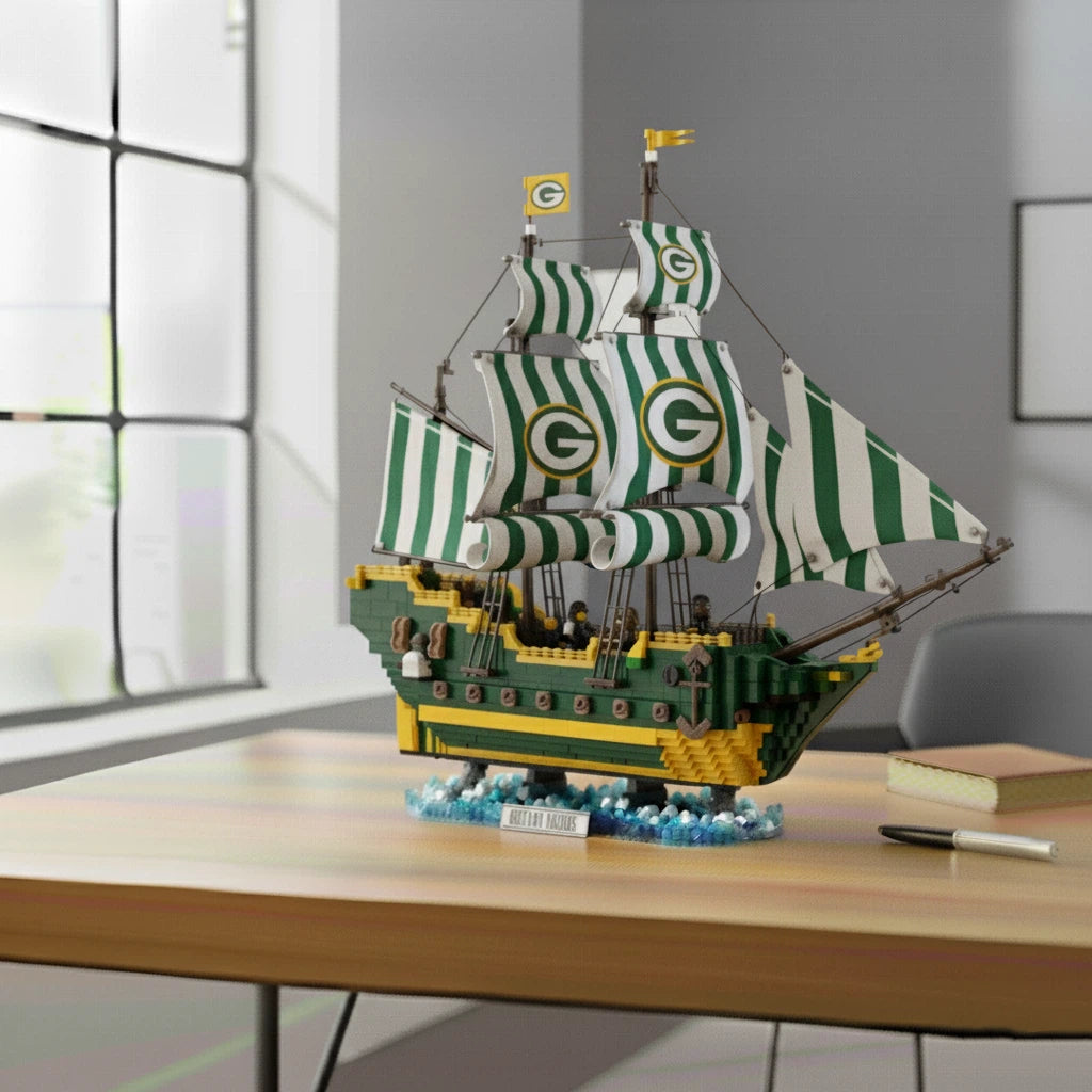 ⚓ Football Building Blocks — Pirate Ship