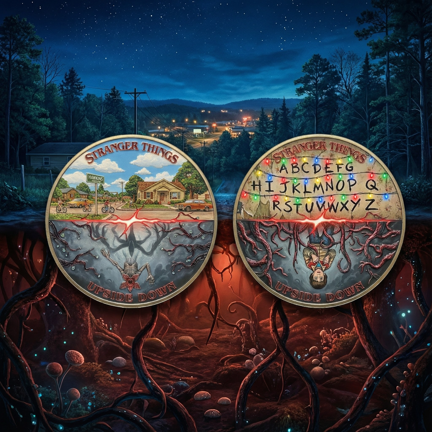 Stranger Things Collectible Coin
