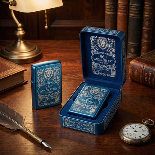 Detroit Lions 96th Anniversary Collectible Windproof Lighter