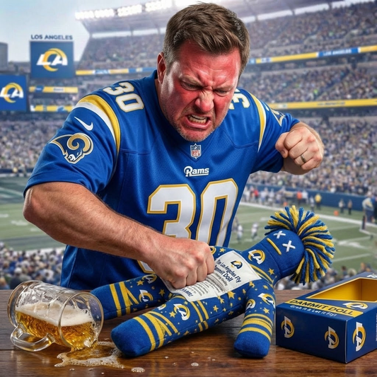 Los Angeles Rams Fly Dammit Doll