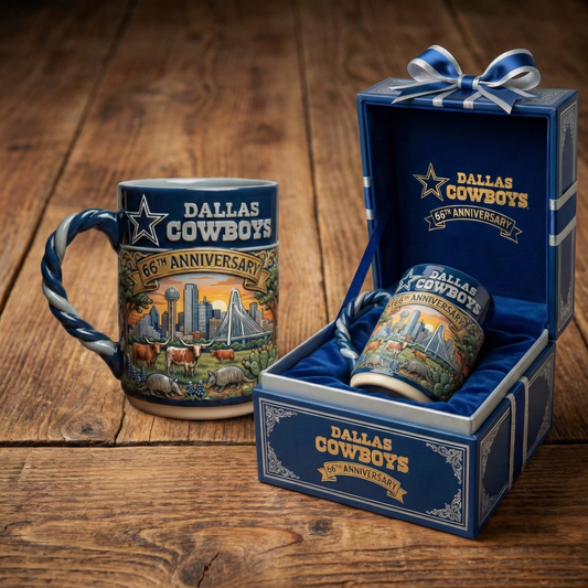 Dallas Cowboys 66th Anniversary Mug