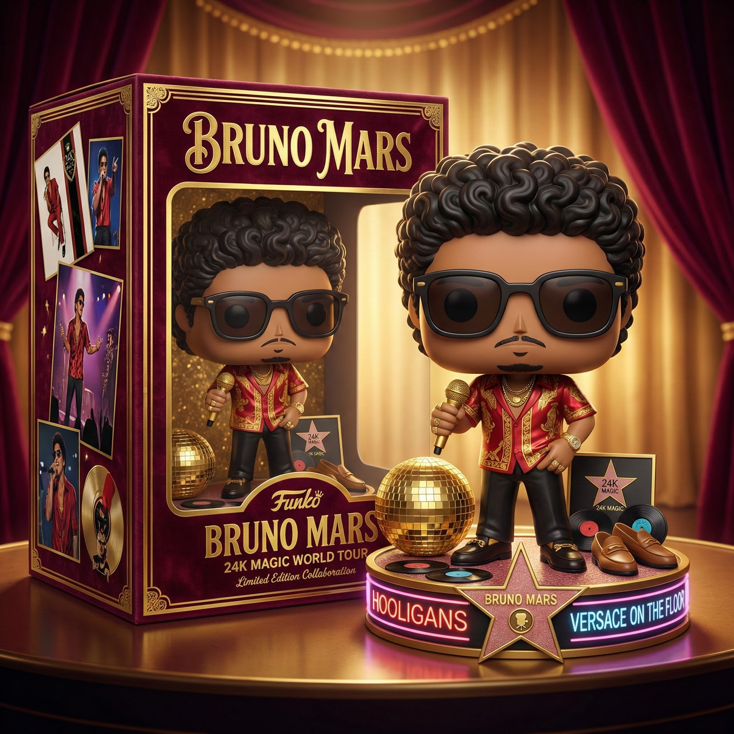 24K Magic World Tour – Limited Edition Collectible Figure