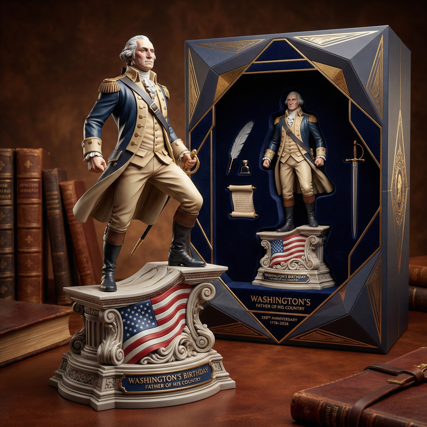 Father of His Country | 250th Anniversary Commemorative Statue