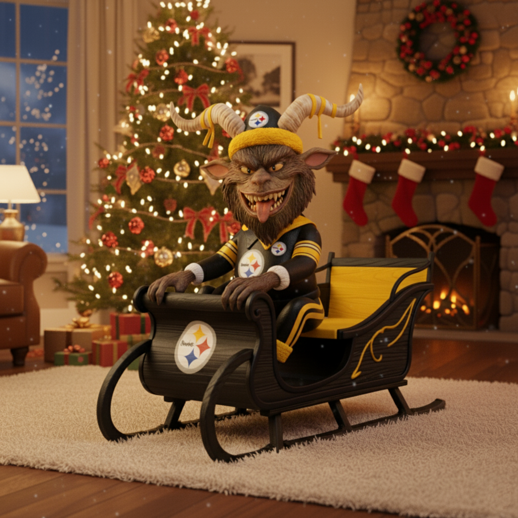 🎄 Football Team Krampus Statue