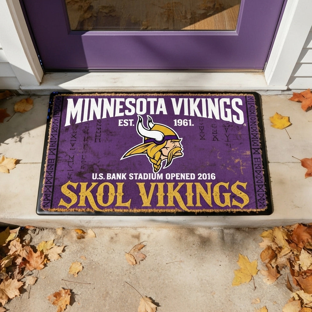 Minnesota Vikings Door Mat