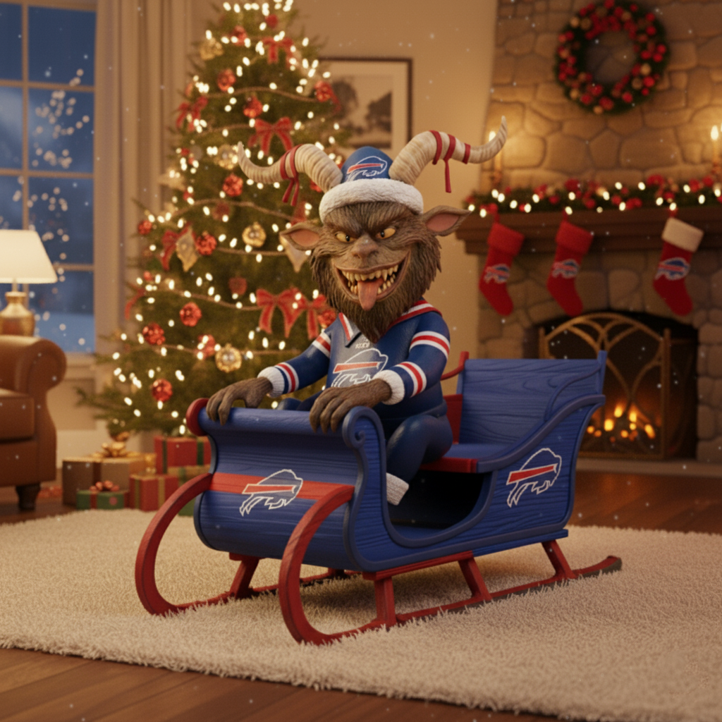🎄 Football Team Krampus Statue