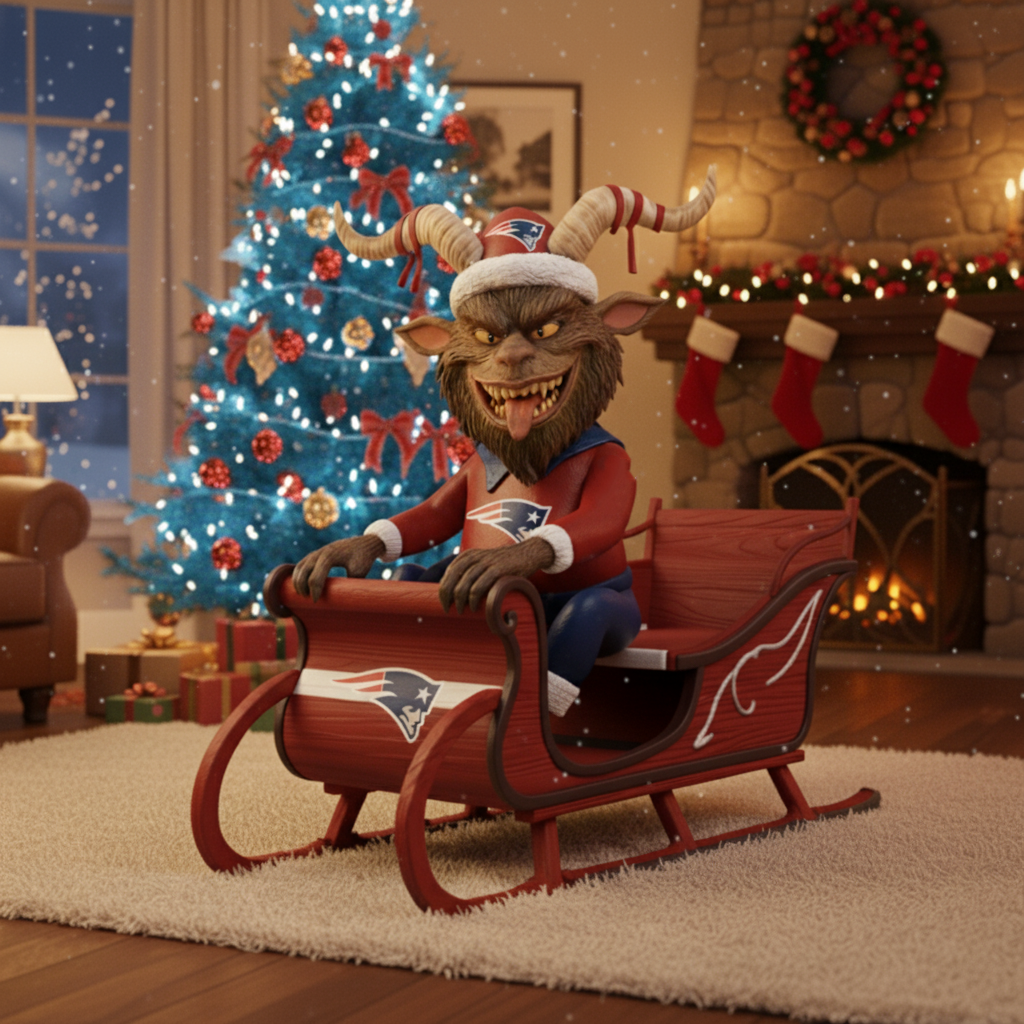 🎄 Football Team Krampus Statue