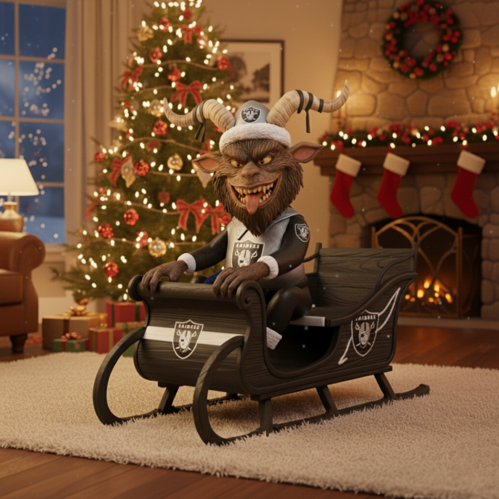 🎄 Football Team Krampus Statue