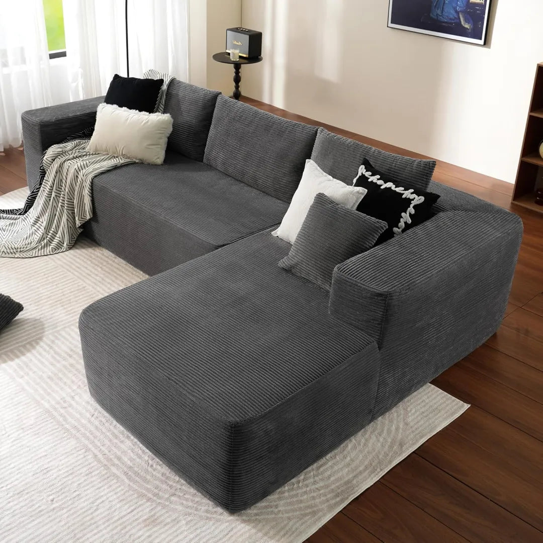 Minimalist L-Shape Couch