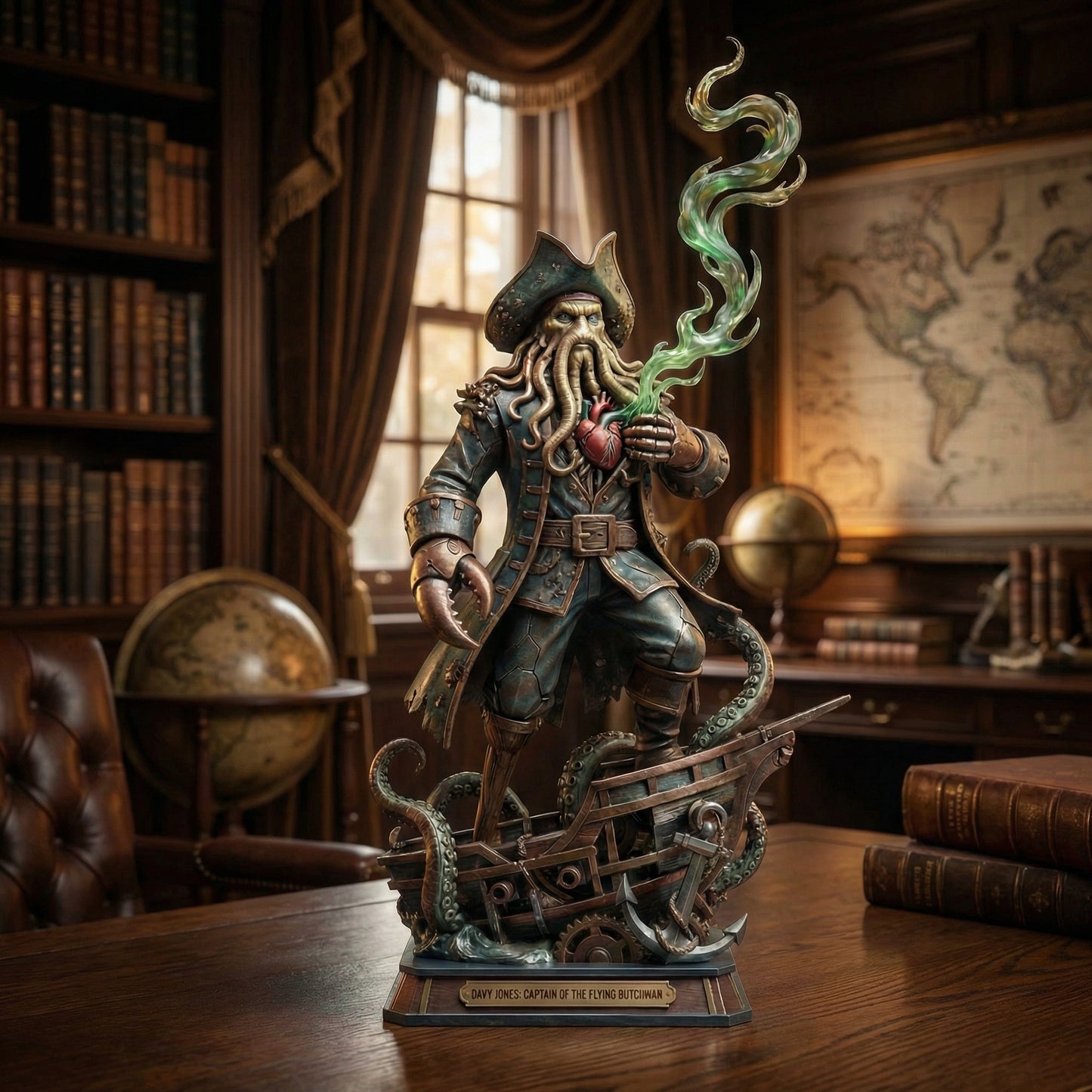 Davy Jones Collectible Figure - Pirates of the Caribbean