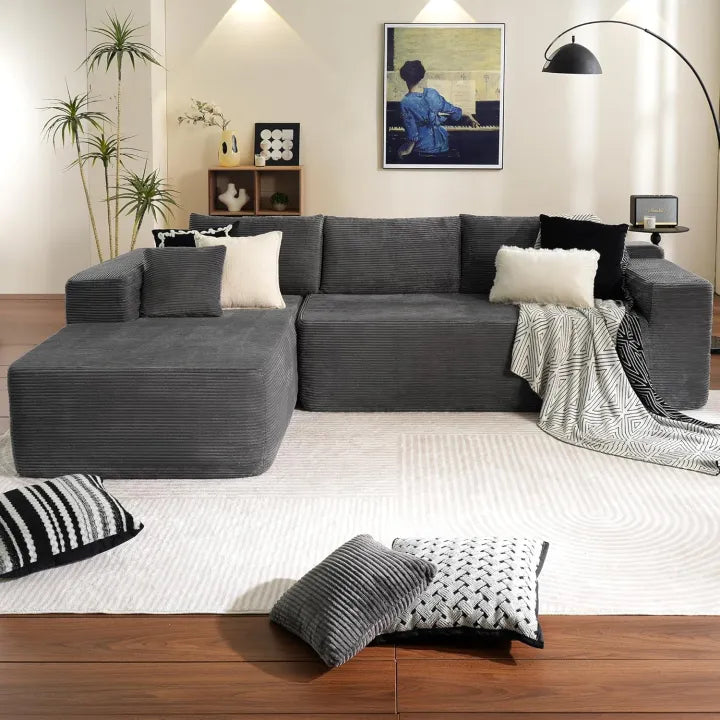 Minimalist L-Shape Couch