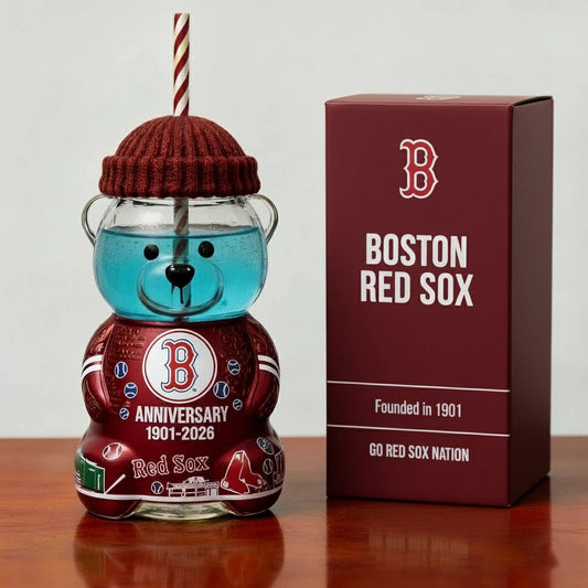 Boston Red Sox 2026 Anniversary Bear Cup