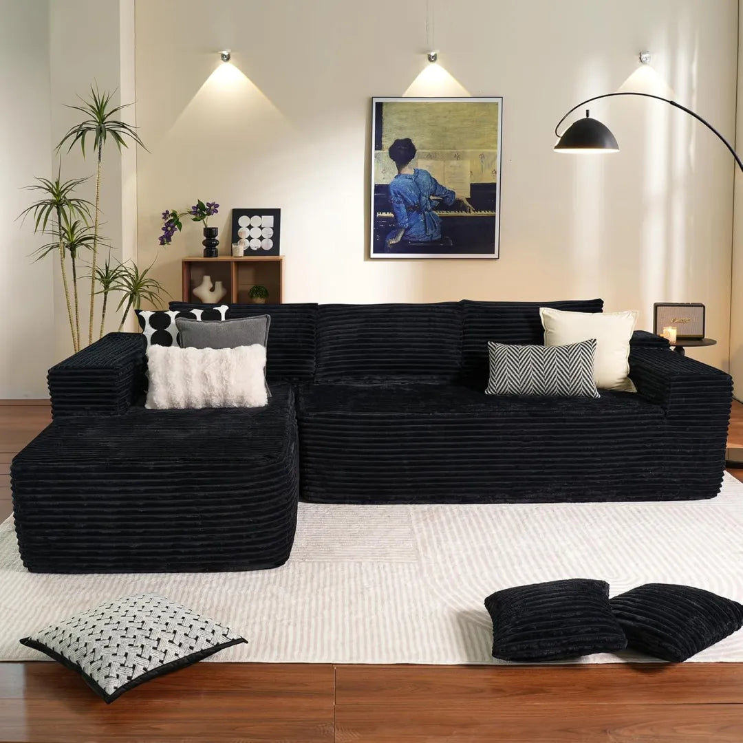 Minimalist L-Shape Couch