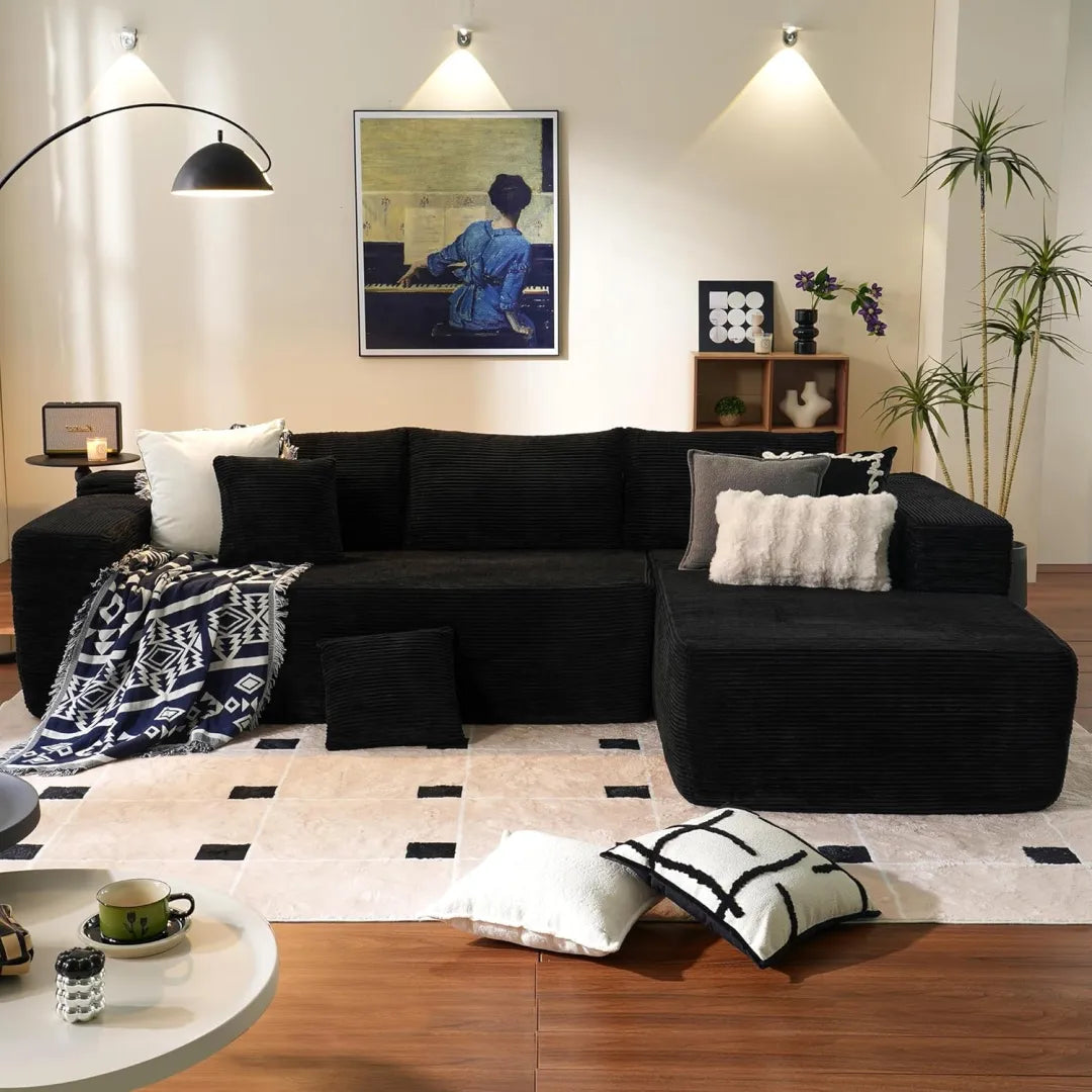 Minimalist L-Shape Couch