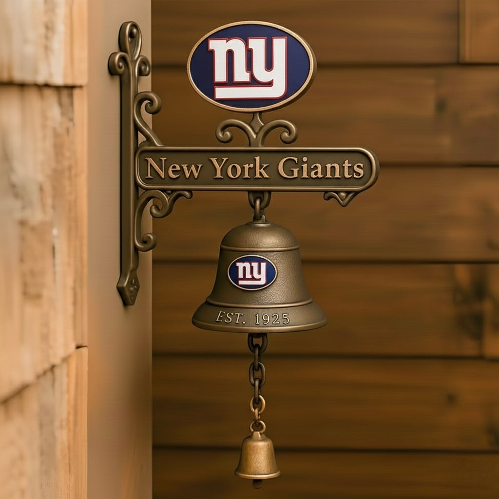 🔥Buy 2 Get 2 Free 🔥🏈 Football Team Retro Wall-Mounted Metal Doorbell