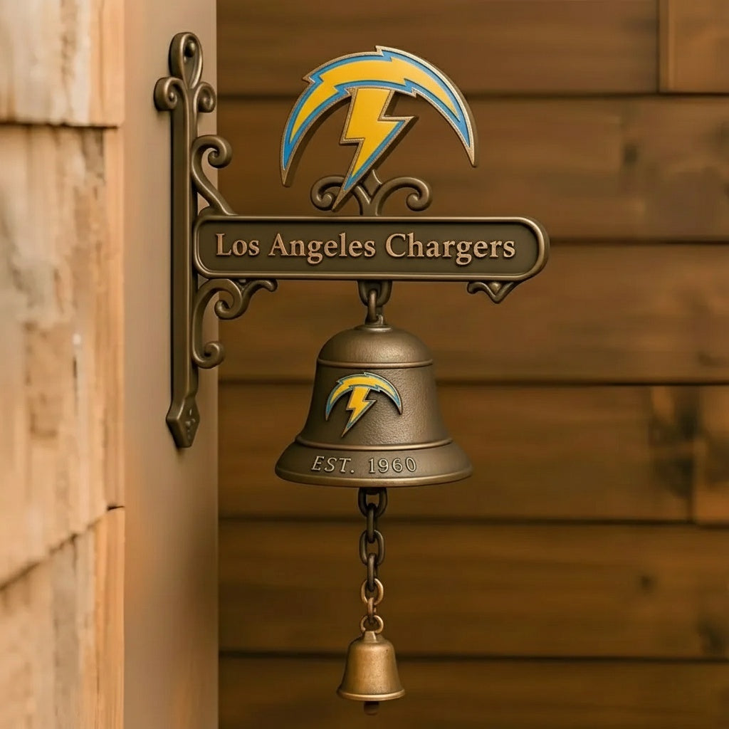 🔥Buy 2 Get 2 Free 🔥🏈 Football Team Retro Wall-Mounted Metal Doorbell