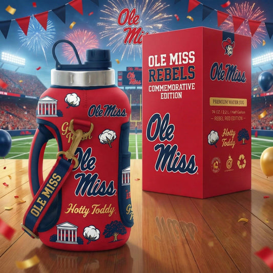 Ole Miss Rebels Commemorative Edition Premium Water Jug
